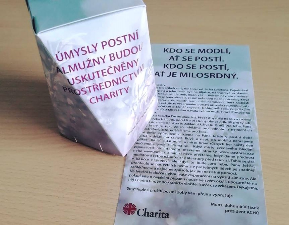 Postní almužna