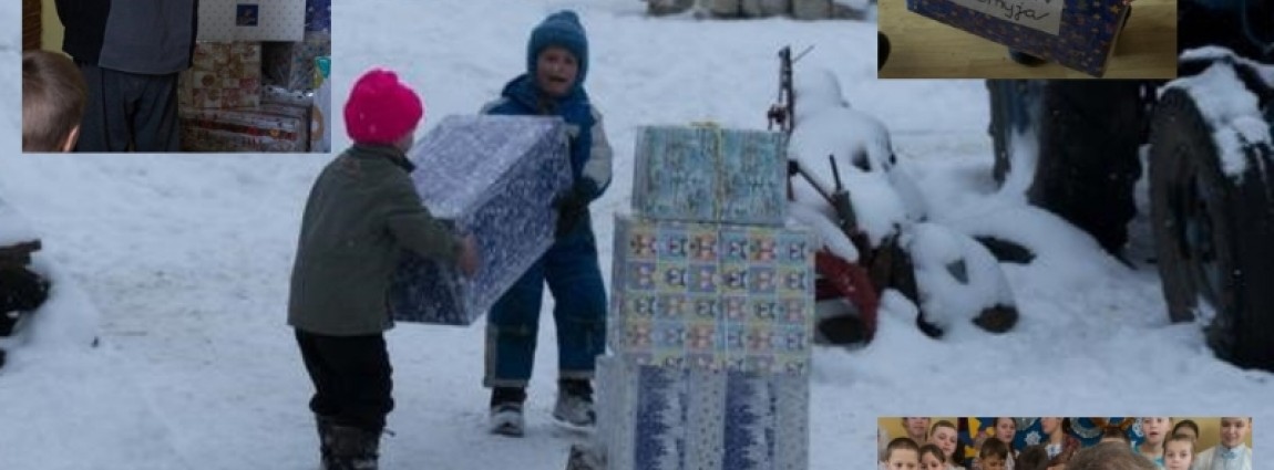 Vánoční balíček pro děti z Ukrajiny