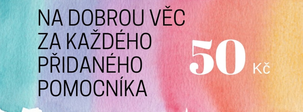 Přispějte nám, aniž by vás to cokoliv stálo!