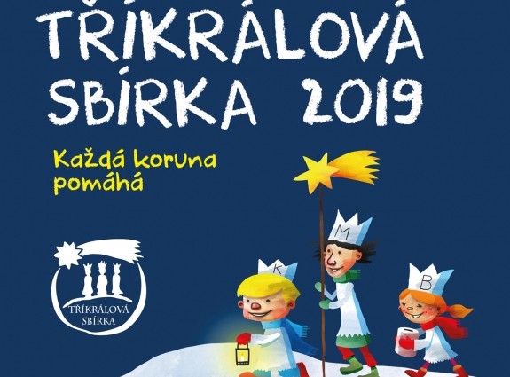 Tříkráloví koledníci opět vyjdou do ulic 4.-5.1.2019