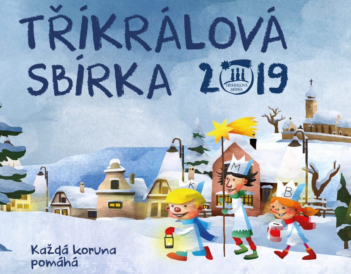Tříkrálová sbírka v roce 2019 v Charitě Valašské Meziříčí