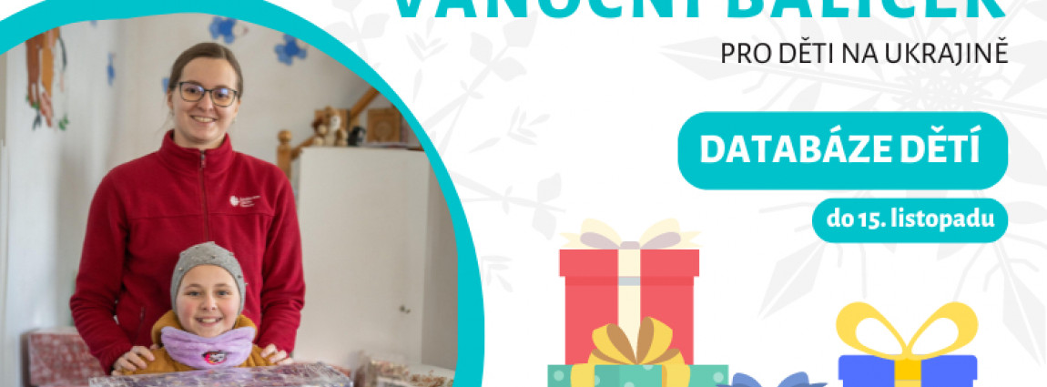 V&aacute;nočn&iacute; bal&iacute;ček pro děti na Ukrajině