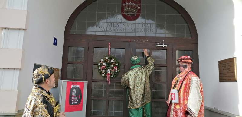 My tři králové jdeme k vám...