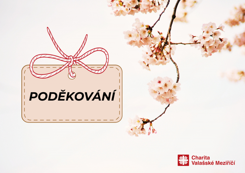 Poděkov&aacute;n&iacute;