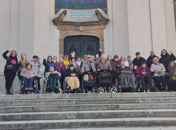 Pouť klientů Charity na Hostýn