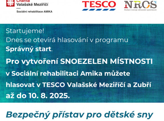 Startuje hlasování v programu Správný start