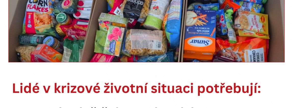 Sbírka potravin ve farnostech