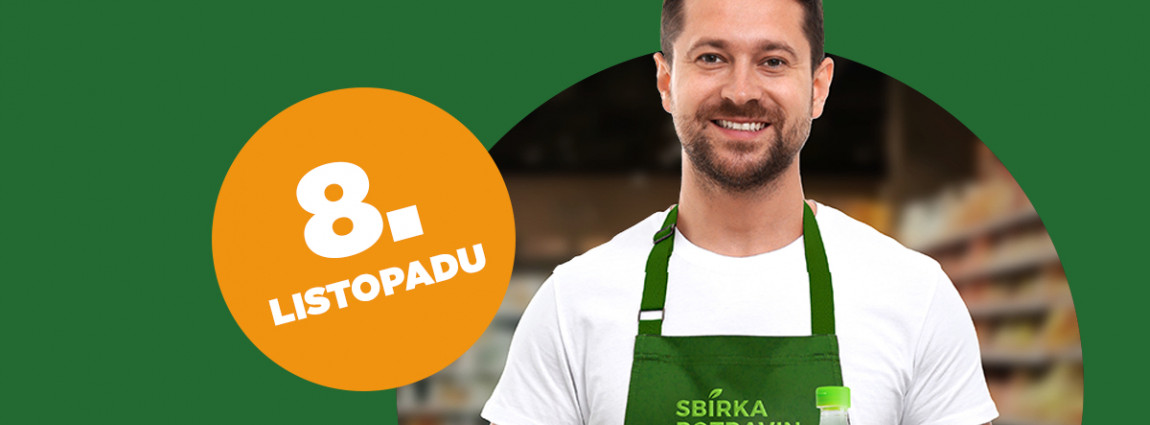 Sbírka potravin – podzimní kolo 8. listopadu 2025