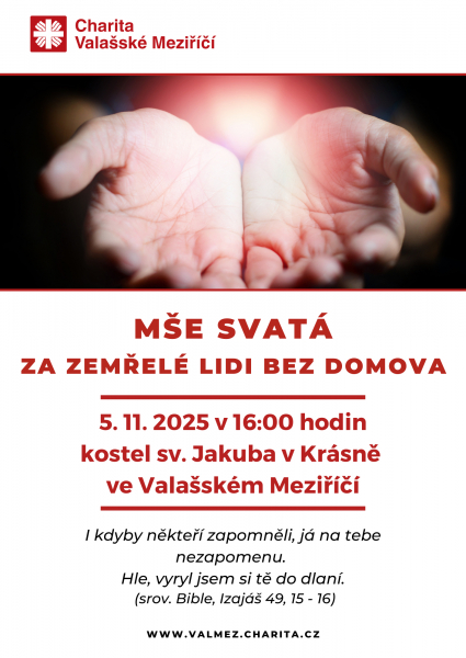 M&scaron;e svat&aacute; za zemřel&eacute; lidi bez domova