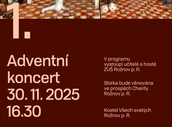 Pozvání na 1. adventní koncert