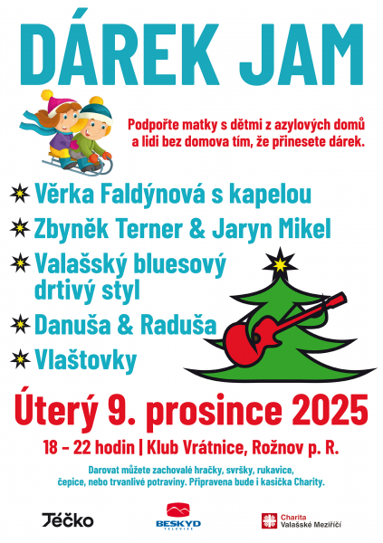 D&Aacute;REK JAM je pomoc a skvěl&aacute; hudba na jednom m&iacute;stě