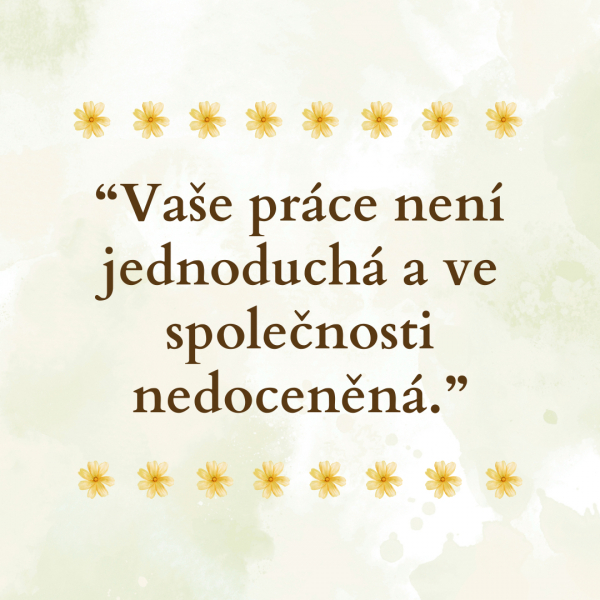 💛 Na&scaron;e pr&aacute;ce m&aacute; smysl 💛