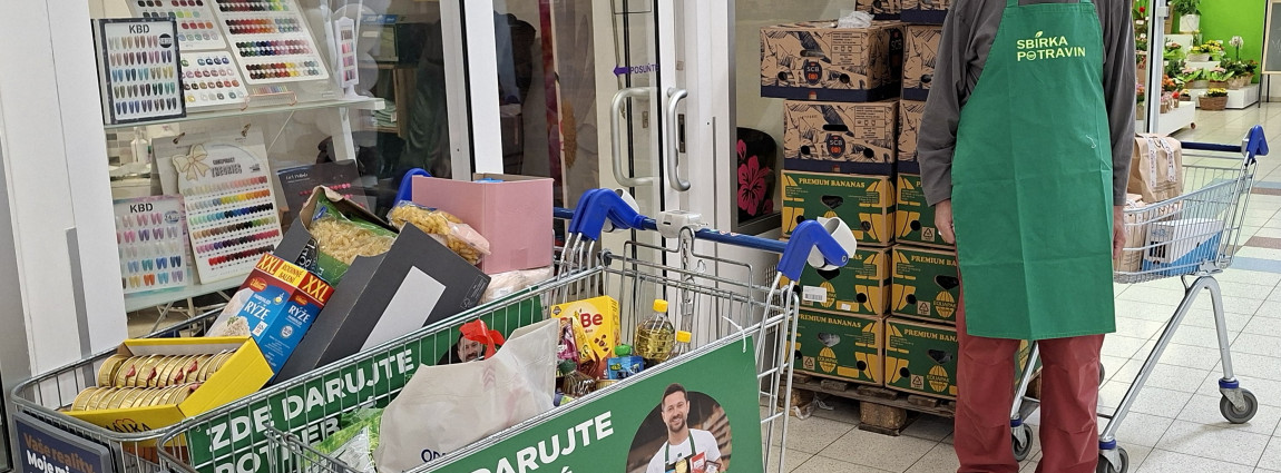💚 &Uacute;spě&scaron;n&aacute; sb&iacute;rka potravin 💚