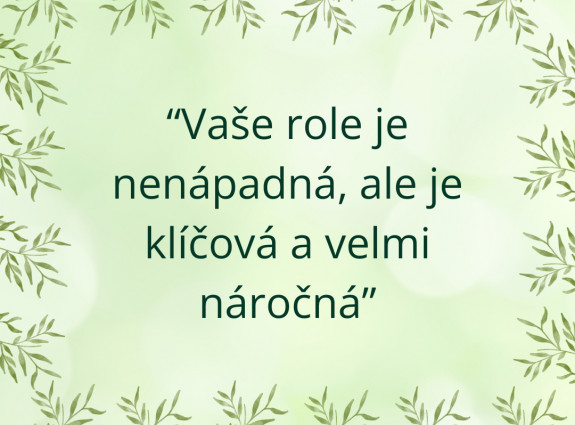 💚 Na&scaron;e pr&aacute;ce m&aacute; smysl 💚