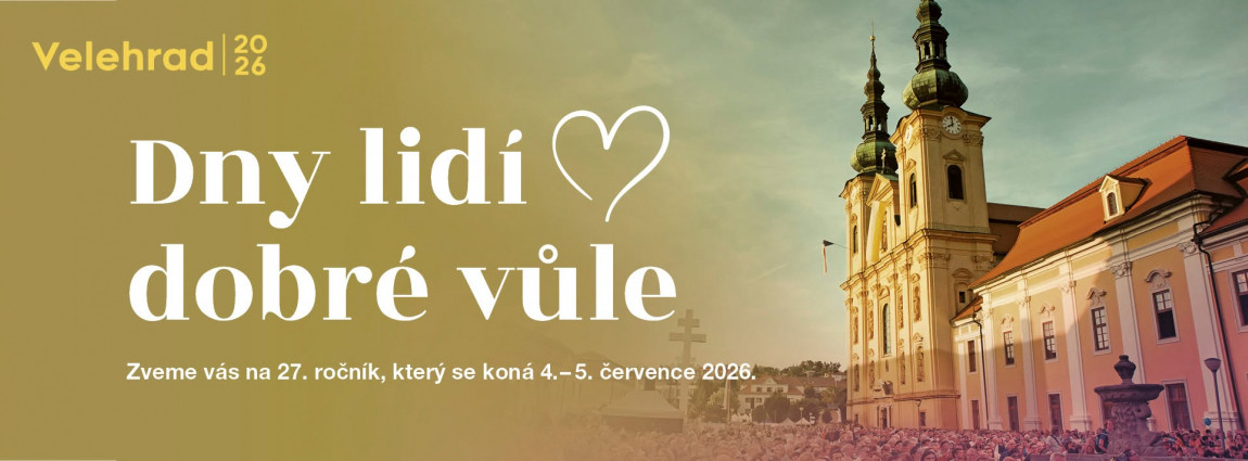 🕊️ Dny lid&iacute; dobr&eacute; vůle na Velehradě 🕊️