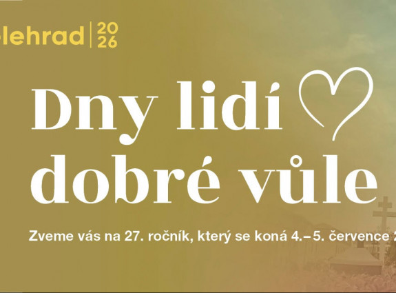🕊️ Dny lid&iacute; dobr&eacute; vůle na Velehradě 🕊️