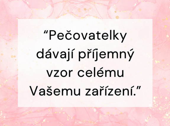 🩷 Na&scaron;e pr&aacute;ce m&aacute; smysl 🩷