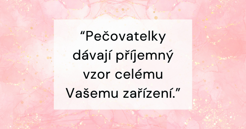 🩷 Na&scaron;e pr&aacute;ce m&aacute; smysl 🩷
