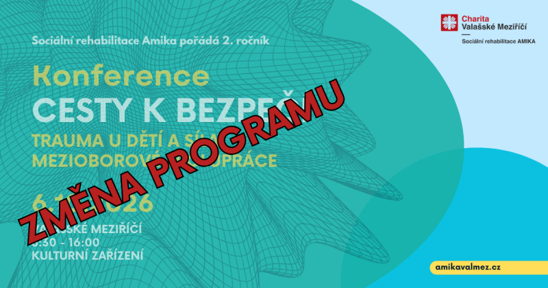 🎤 Změna programu konference Cesty k bezpeč&iacute;
