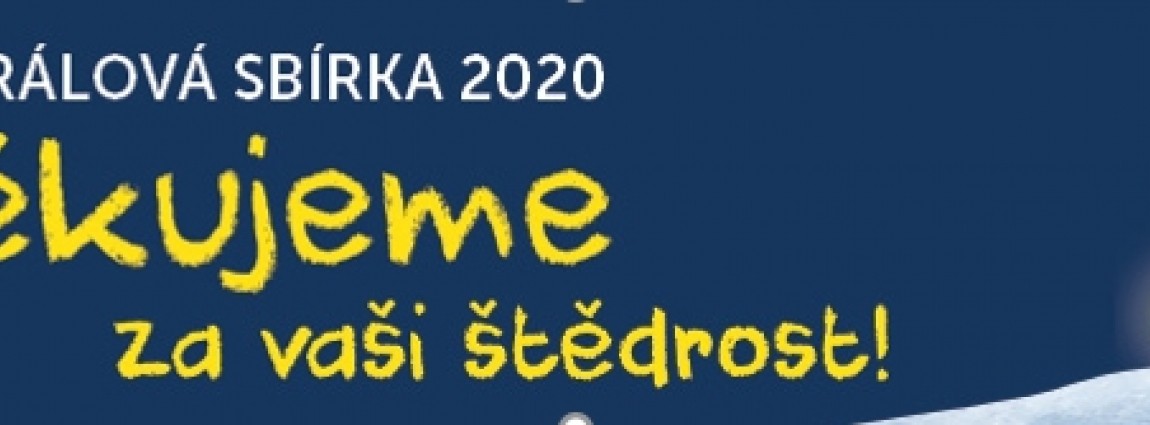 Tříkrálová sbírka v roce 2020 v Charitě Valašské Meziříčí