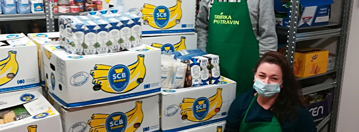 Výsledky sbírky potravin