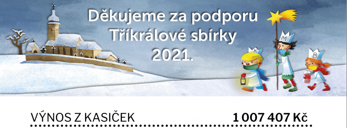 VÝSLEDKY TŘÍKRÁLOVÉ SBÍRKY 2021