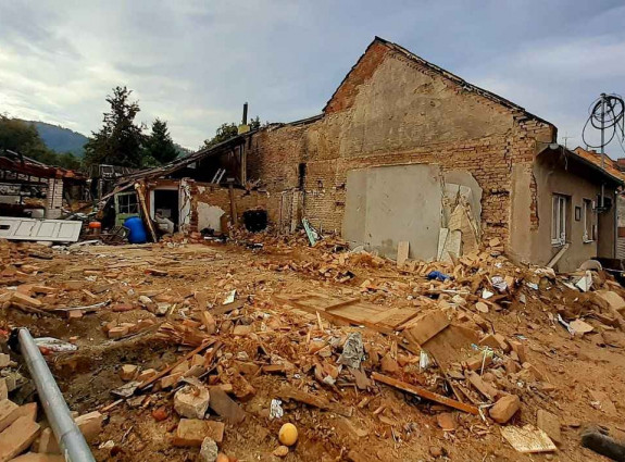 Sbírka pro osoby zasažené výbuchem v Koryčanech