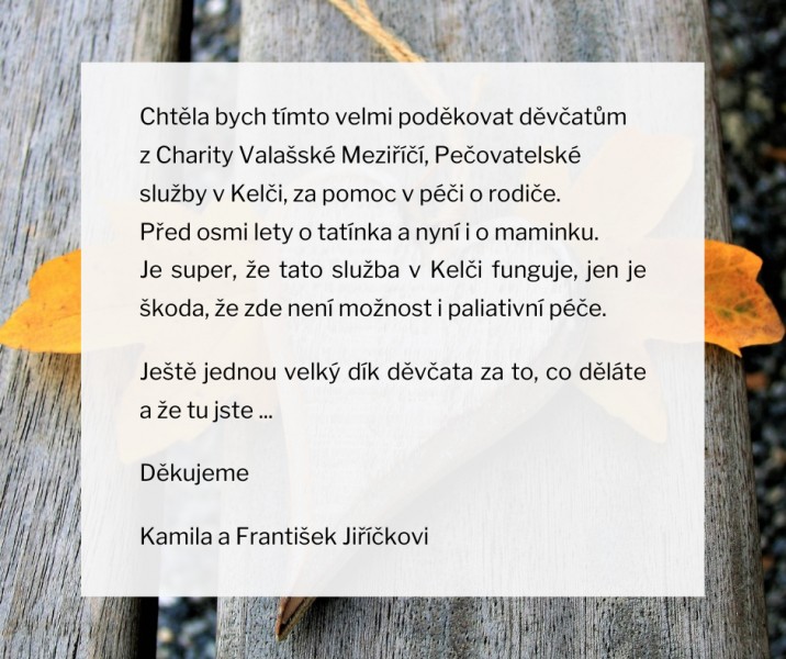 Poděkov&aacute;n&iacute; pro na&scaron;e pracovn&iacute;ky