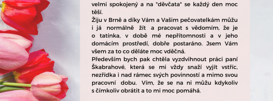 Poděkov&aacute;n&iacute;