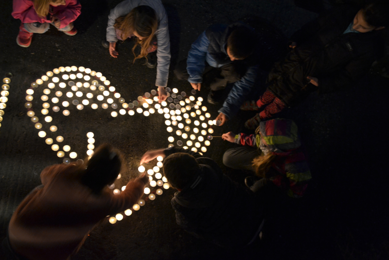 Azylov&yacute; dům podpořil Světlo pro Mariupol