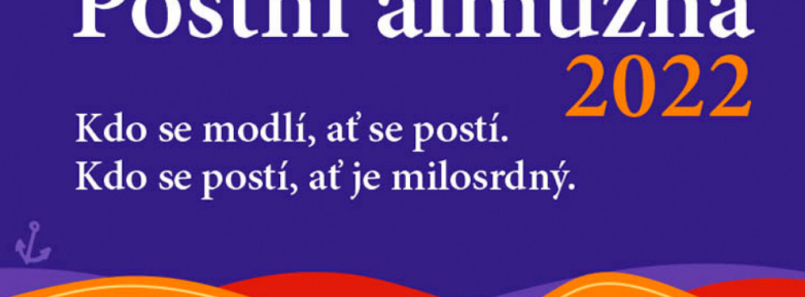 Postní almužna 2022