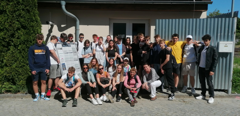 N&aacute;v&scaron;těva studentů ze stavebky