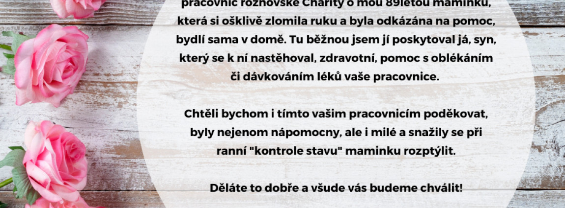 Poděkování