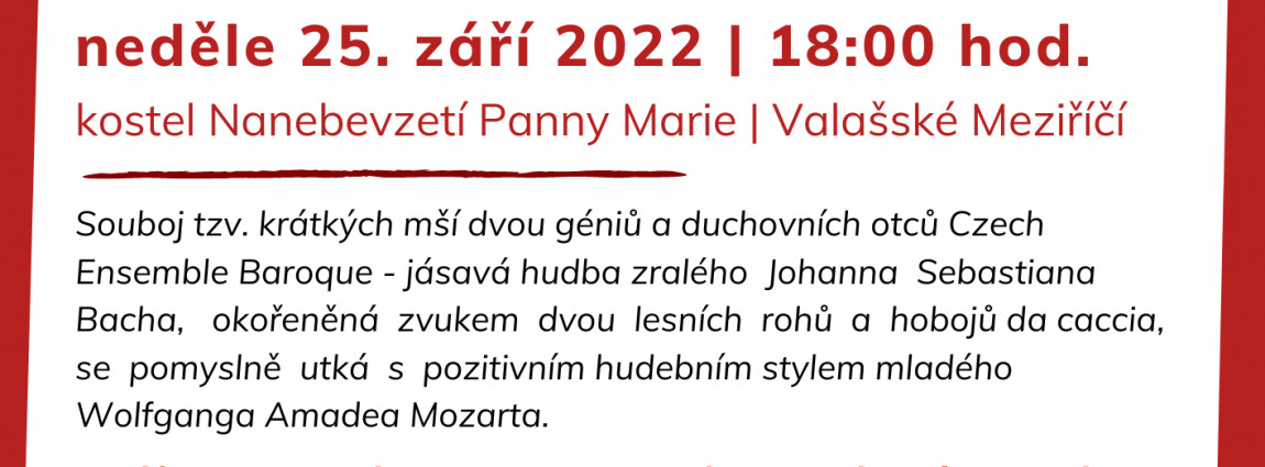 Pozvání na slavnostní koncert
