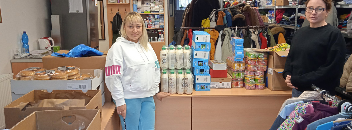 Centrum poslalo pomoc dětem z Žytomyru