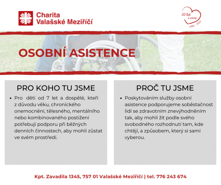 Osobn&iacute; asistence