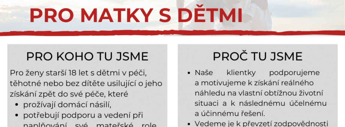 Azylov&yacute; dům pro matky s dětmi