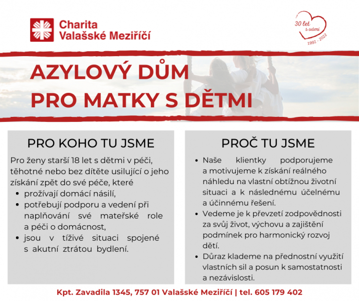 Azylov&yacute; dům pro matky s dětmi