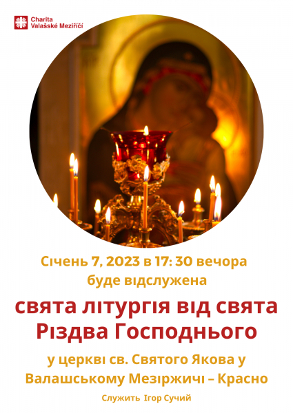 Řeckokatolick&aacute; svat&aacute; liturgie o sv&aacute;tku Narozen&iacute; P&aacute;ně