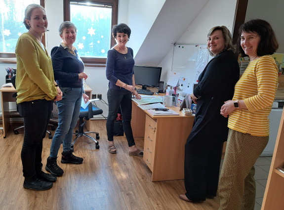 Pracovnice z Charity Nový Hrozenkov přijely do Rožnova
