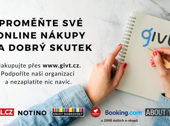 GIVT promění běžný nákup v dobrý skutek