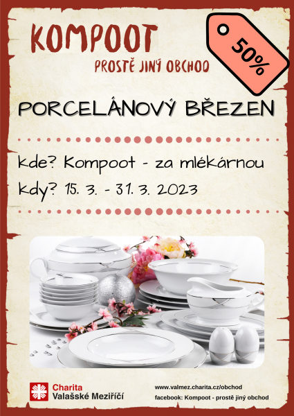 Porcel&aacute;nov&yacute; březen v Kompootu