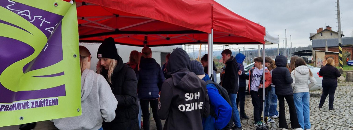 Zastávka na Protidrogovém vlaku