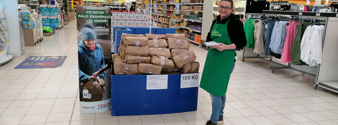 Solidarita lid&iacute; pomohla doplnit z&aacute;soby na&scaron;eho Centra