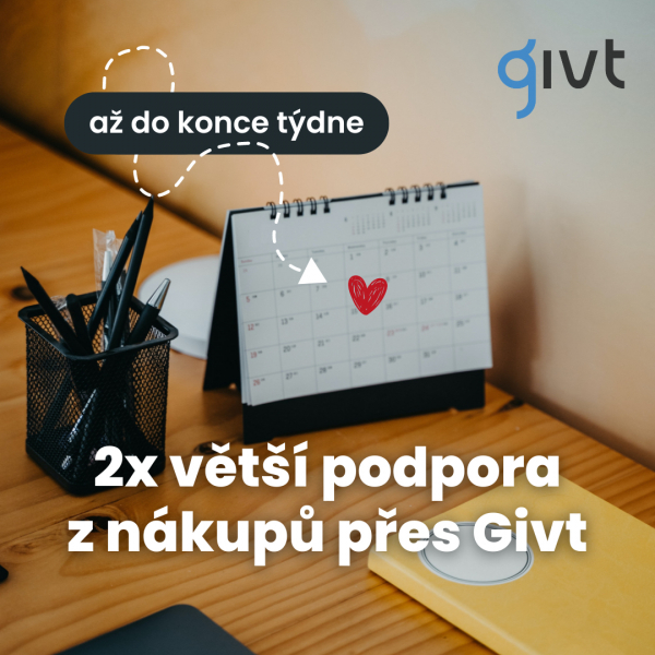Čtyřdenn&iacute; dvojn&aacute;sobn&aacute; podpora z Givtu! ❤️