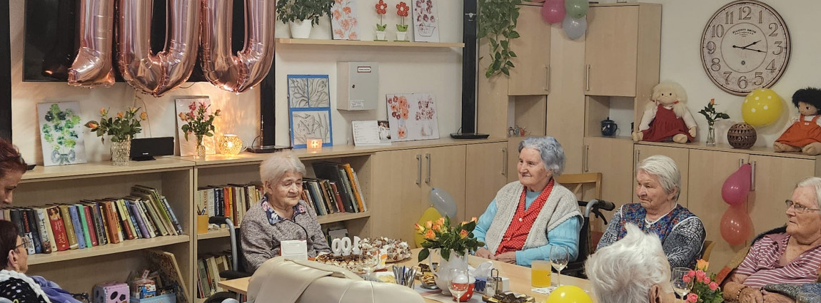 Paní Jindřiška Bělůnková slaví 100. narozeniny