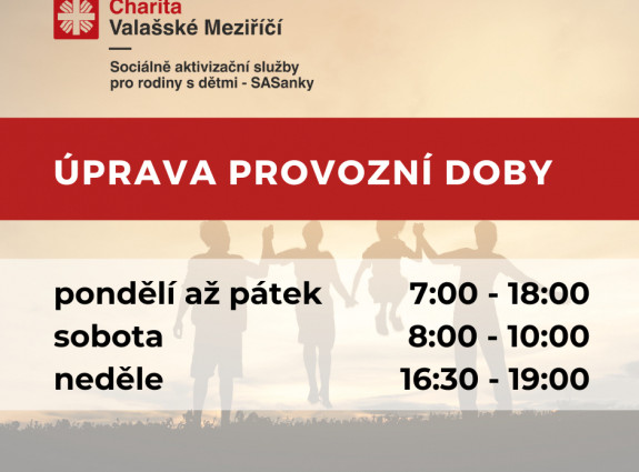 SASanky mění provozní dobu