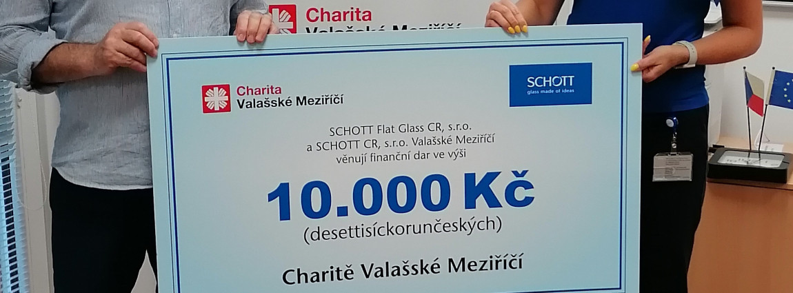 SCHOTT podpořil naši činnost