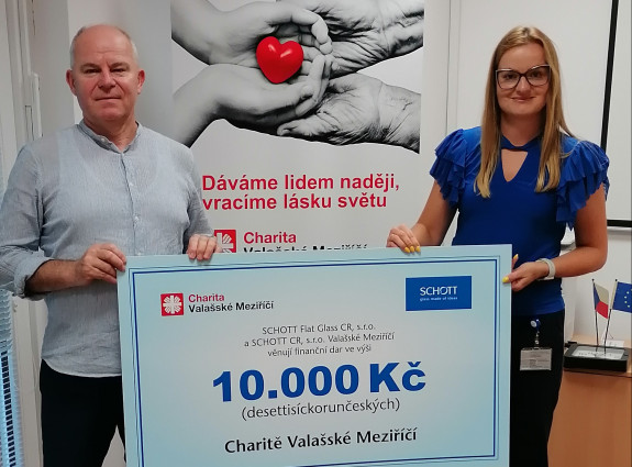 SCHOTT podpořil naši činnost