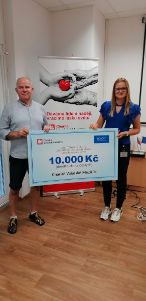 SCHOTT podpořil na&scaron;i činnost